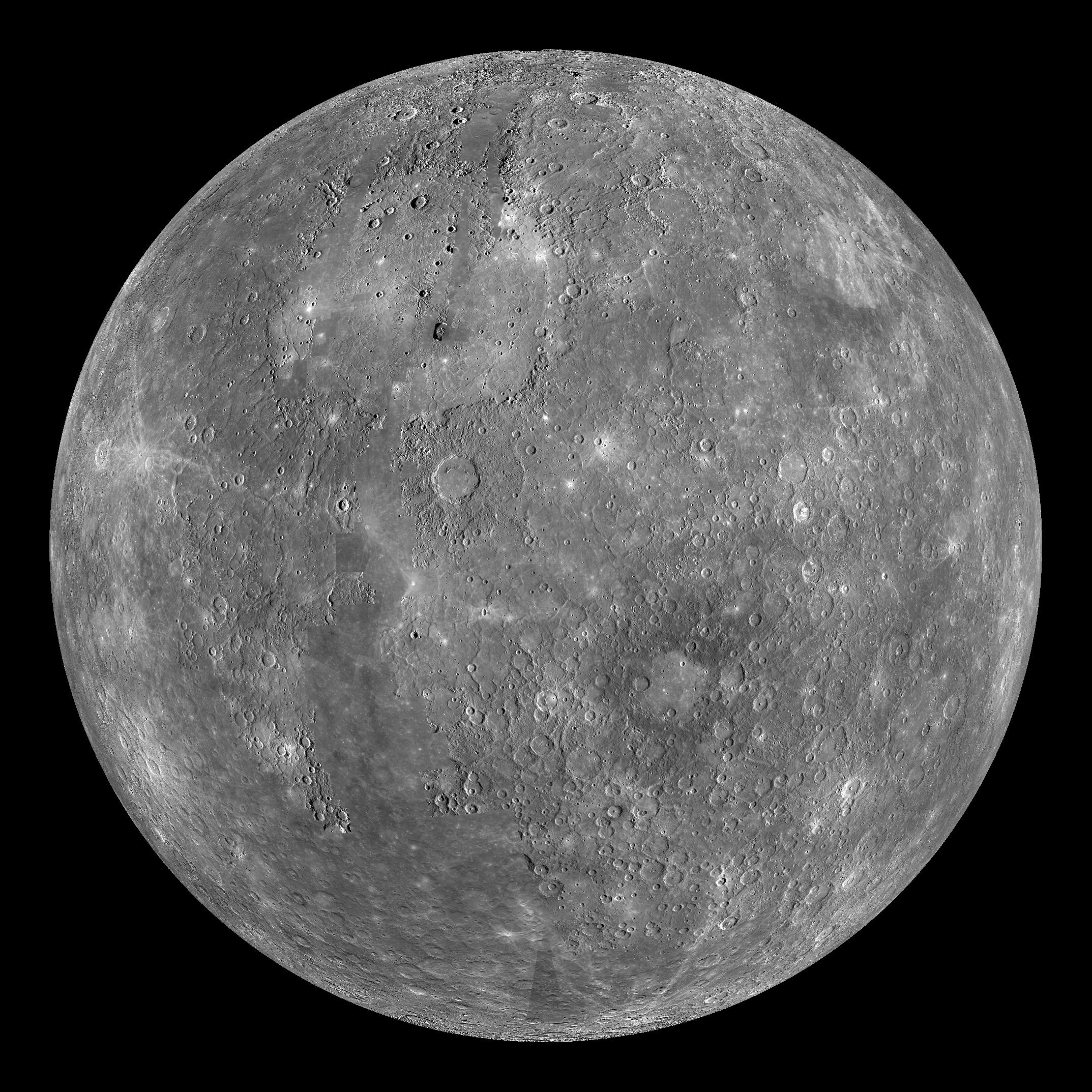 Mercury surface